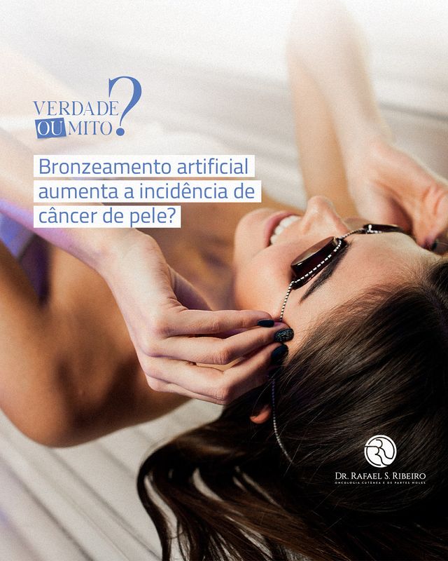 Verdade ou Mito? Bronzeamento artificial aumenta a incidência de câncer de pele?